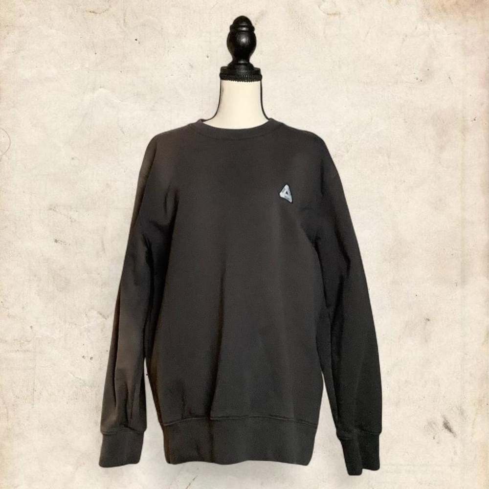 PALACE Black Crewneck Sweater